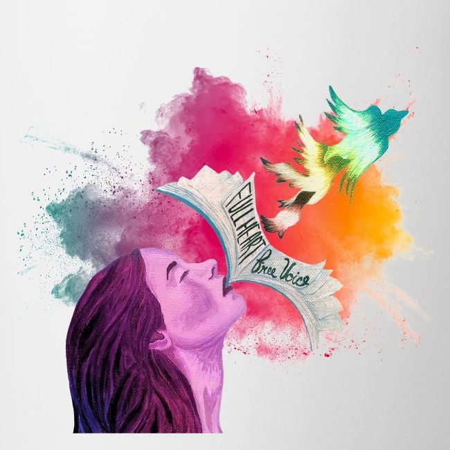 Cover Art, Color Burst Cut Out