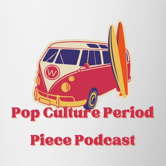 Pop Culture Period Piece Van Sticker