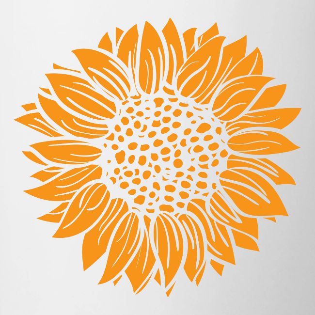 Orange Sunflower