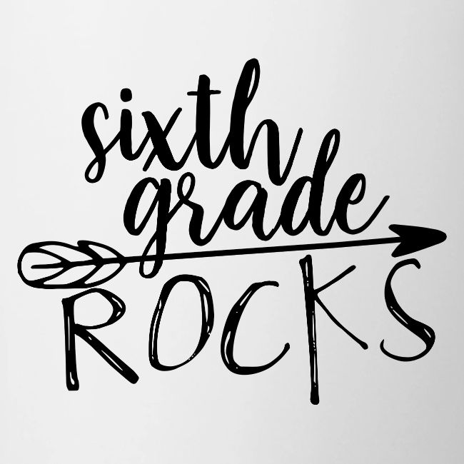 Sixth Grade Rocks Teacher T-Shirts