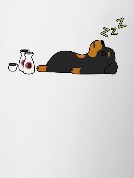 Rottweiler Sake Drunk