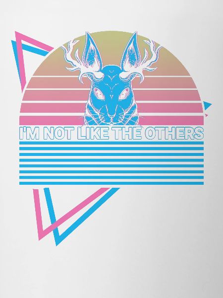 Jackalope Retro Cryptid