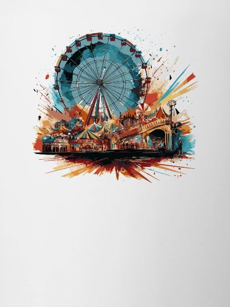 Amusement-Park Theme-Park Ferris-Wheel Funfair