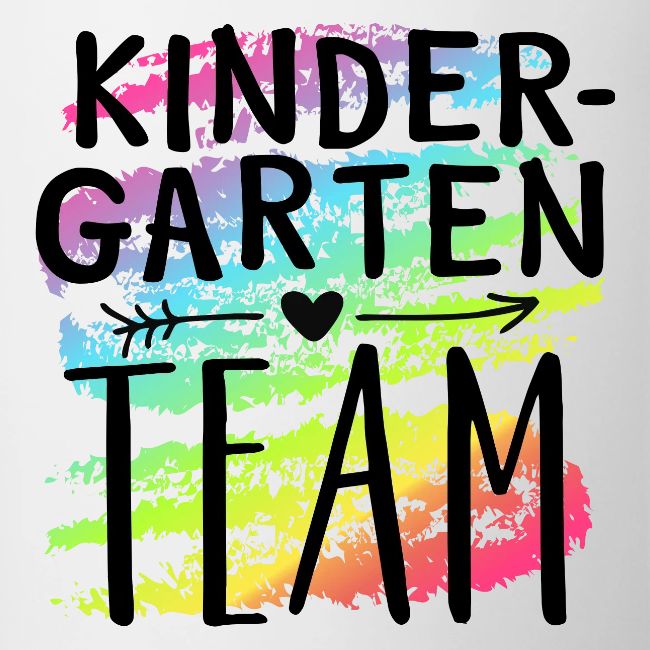 Kindergarten Team Crayon Splash Teacher T-Shirts