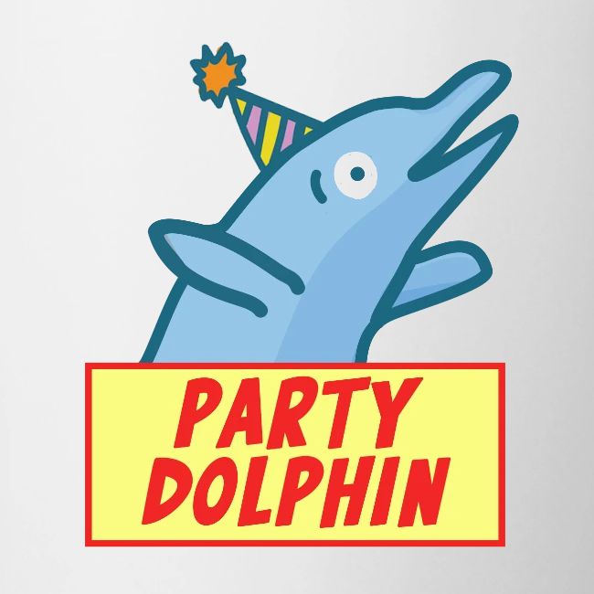 Party Dolphin Logo