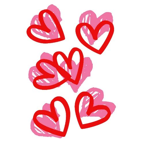 Heart Drawing Mug