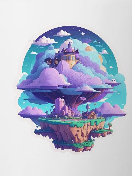 Sky-High Whimsy: Floating Islands
