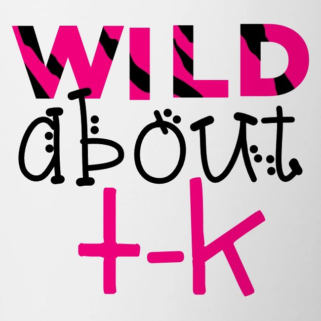 Wlid About TK Funky Teacher T-Shirt