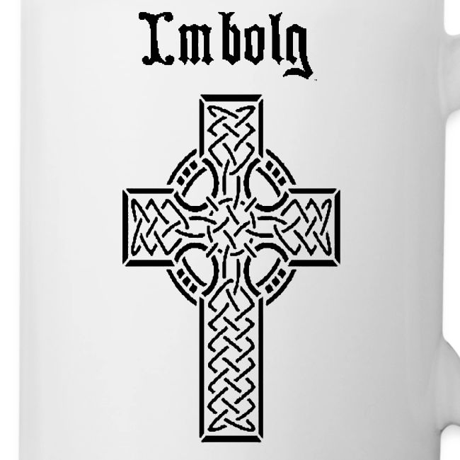 Imbolg Black Logo and Cross