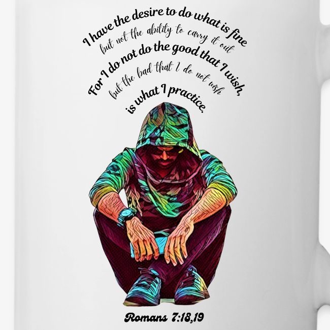 Hooded Man Color Pencil Sketch Drawing Scripture