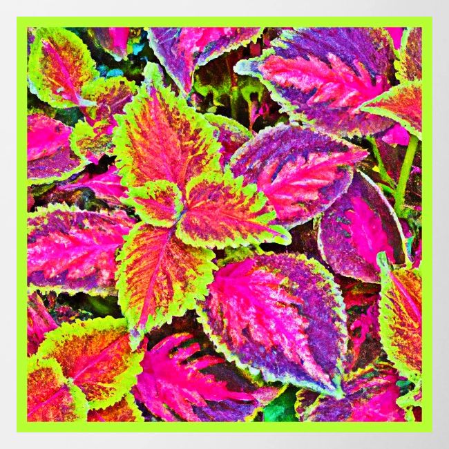 Vivid ChromaLeaf Harmony Pattern