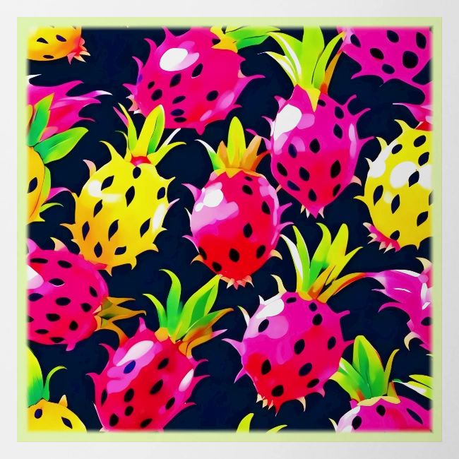Tropical Dragon Fruit Fiesta