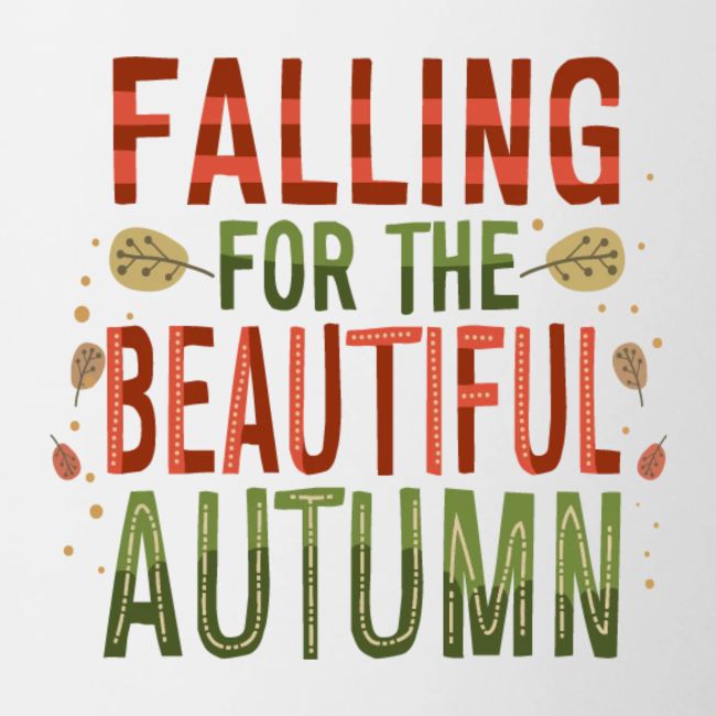 Falling for the beautiful autumn.
