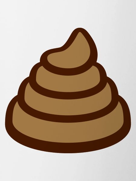 Big poop pile disgusting