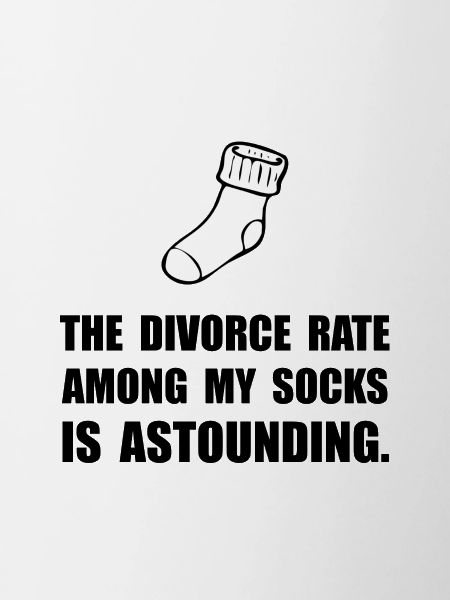 Sock Divorce Rate