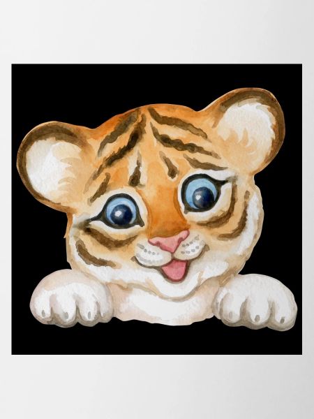 Beautiful baby tiger
