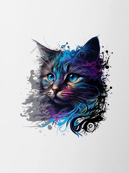 Cat design "Blue cat"