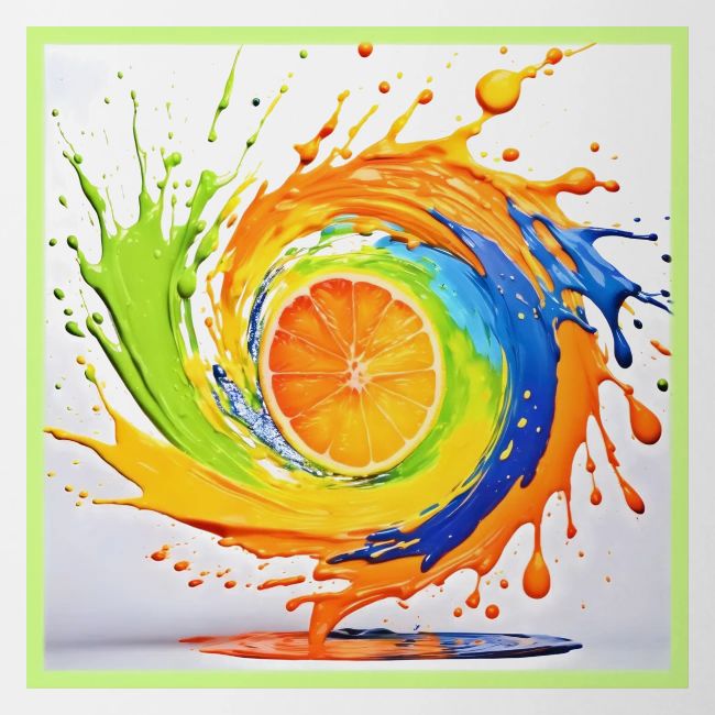 Citrus Splash of Color Design