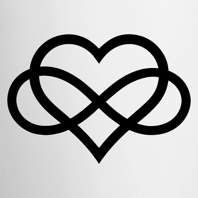 Infinity Heart (black)