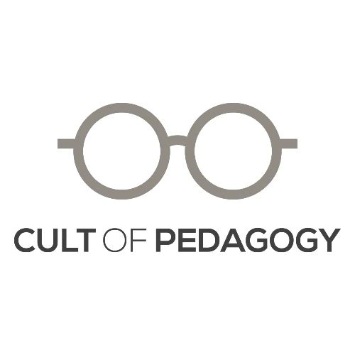 Cult of Pedagogy (grey/black text)