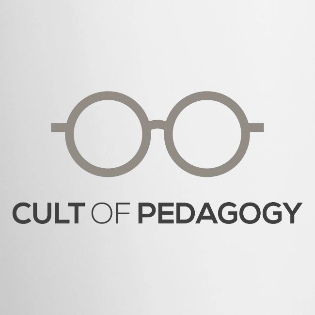 Cult of Pedagogy (grey/black text)