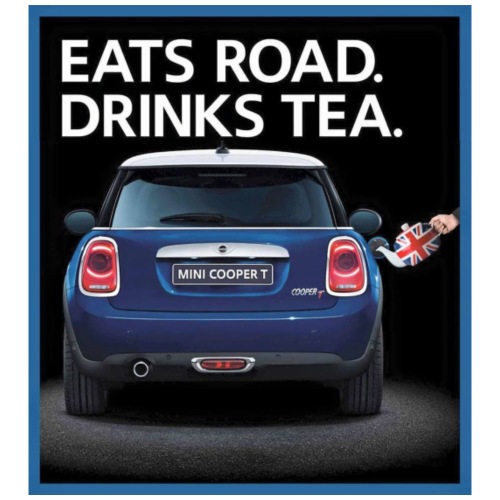 Eats road drinks tea - Coffee/Tea Mug