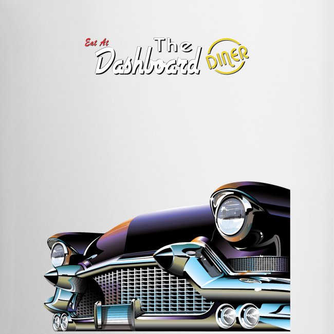 Dashboard Diner Logo With Car