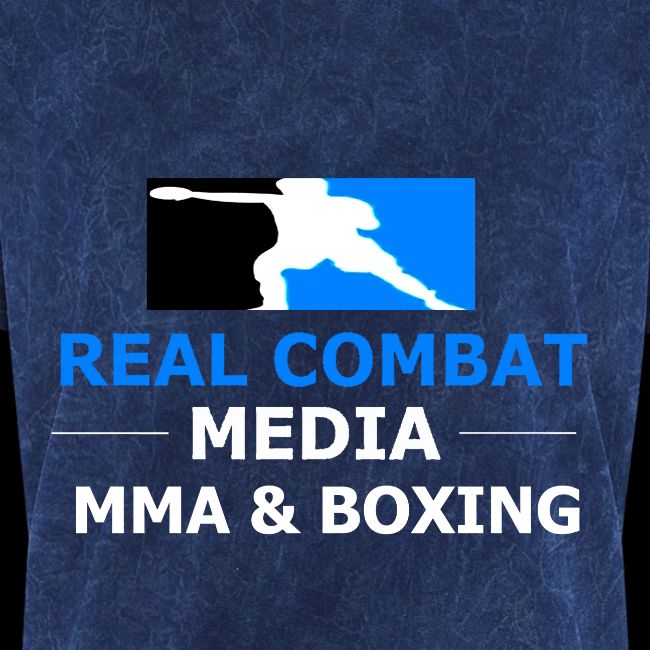 RCM MMA & BOXING Light Blue White Text