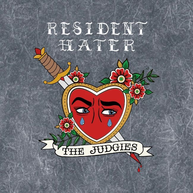 Resident Hater White Font