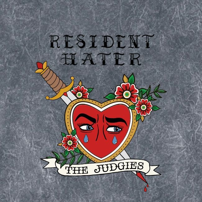 Resident Hater Black Font