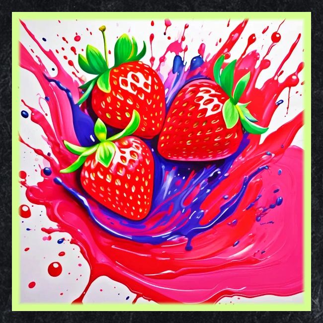 Vibrant Strawberry Splash