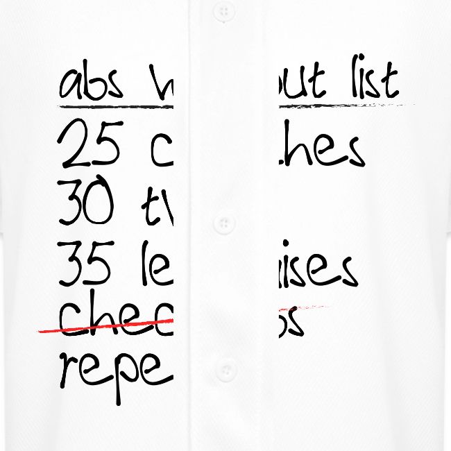 Abs Workout List