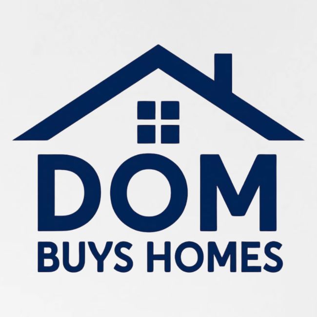 Dom Buys Homes Navy Blue