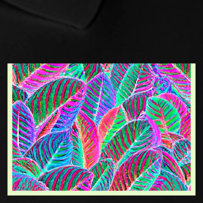 Vivid Leaf Pattern Design