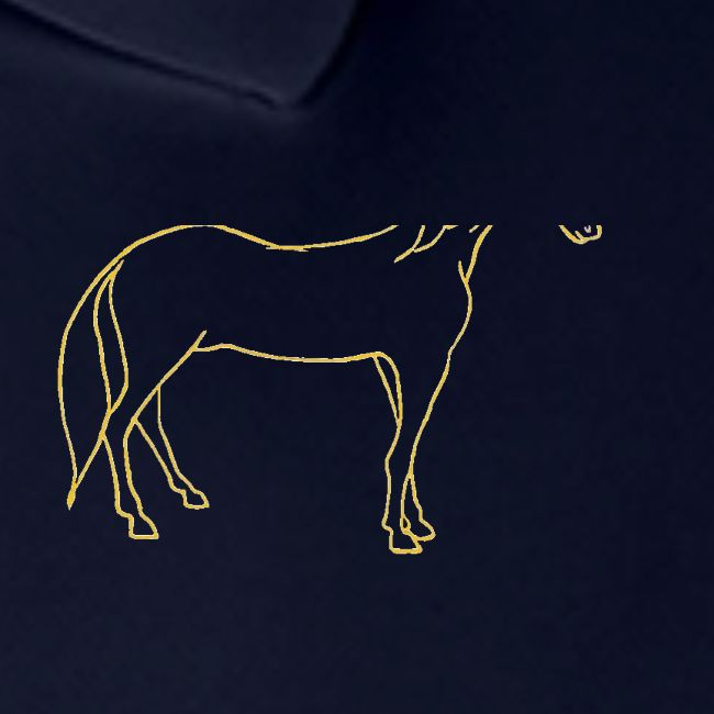 unicorn gold outline