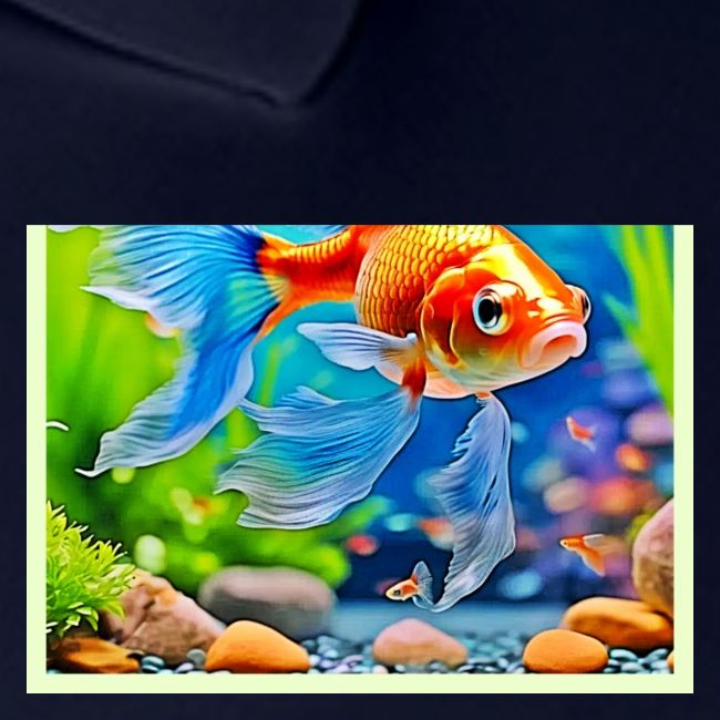 Colorful Tank Goldfish Design