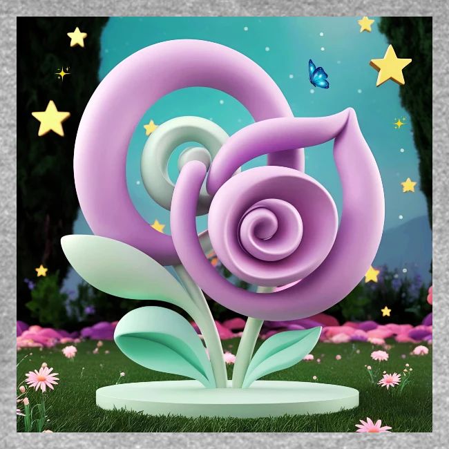 Lila Bloom | Double Floral Eco-Inspired Art