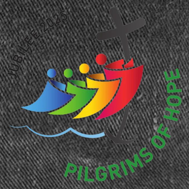 pilgrims of hope 2025 logo (Jubilee Year 2025)