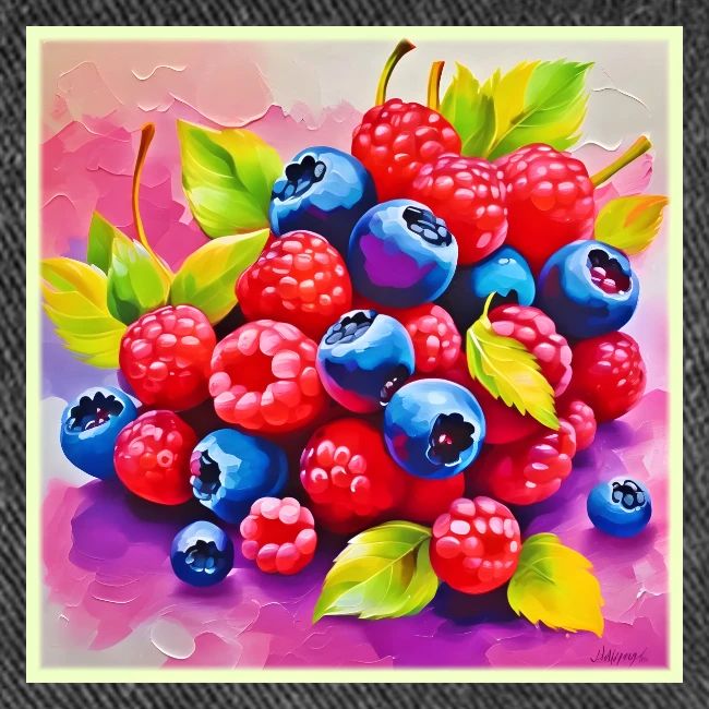 Colorful Berry Feast