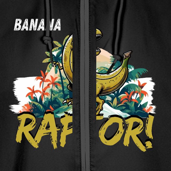 Funny Banana Raptor T-Rex Design