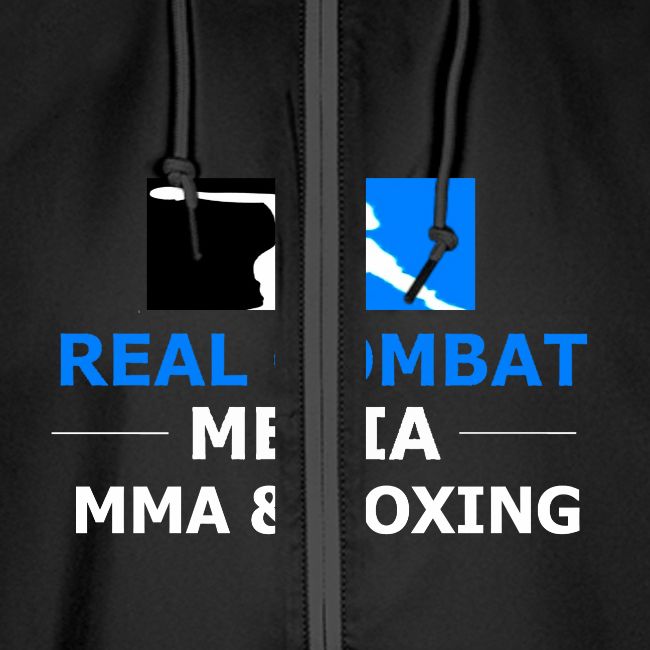 RCM MMA & BOXING Light Blue White Text