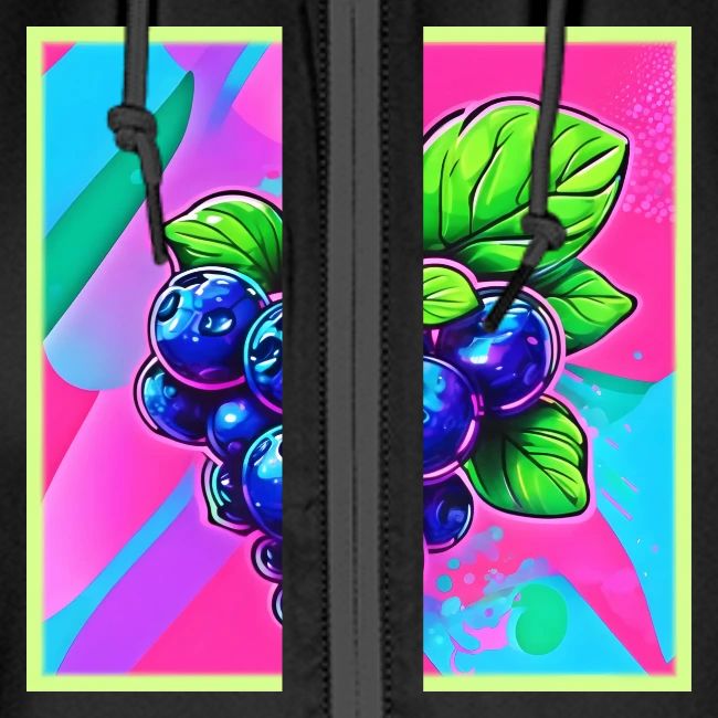 Vibrant Blueberry Artwork