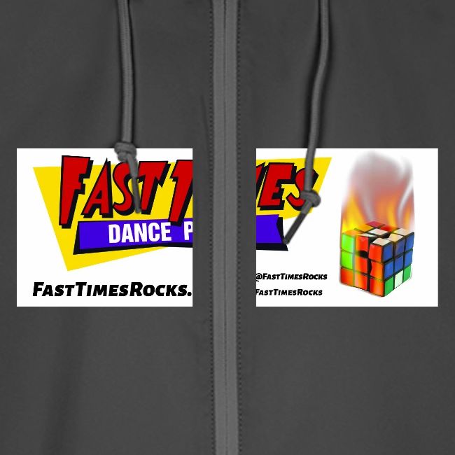 Fast Times Logo with Burning Cube