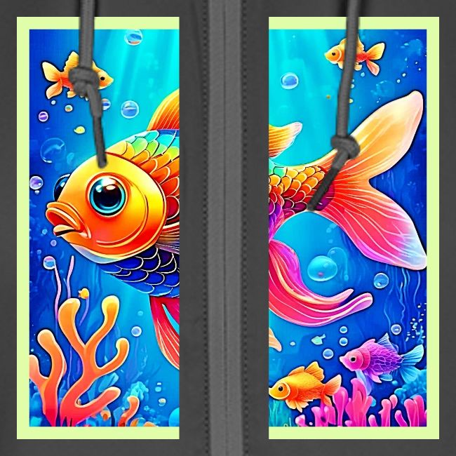 Colorful Aquarium Fish Art