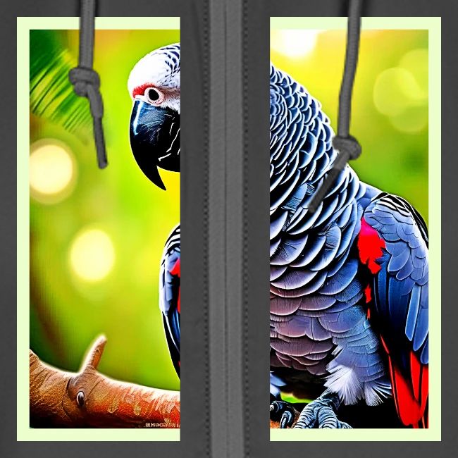 Talking African Grey Parrot