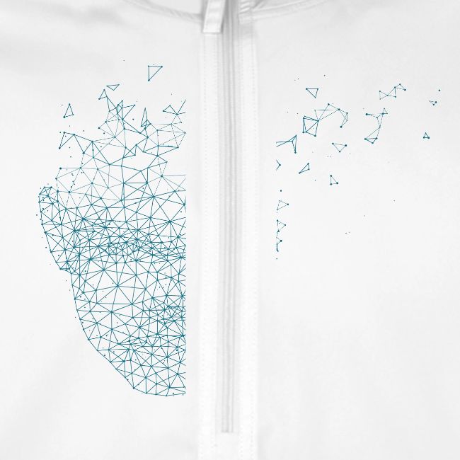 Geometric brain logo