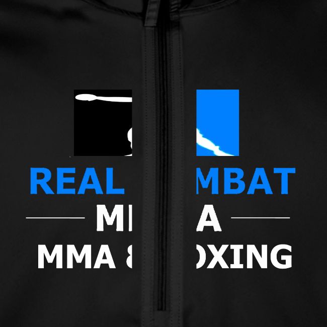 RCM MMA & BOXING Light Blue White Text