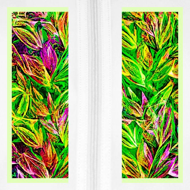 Textured Leaf Garden Art