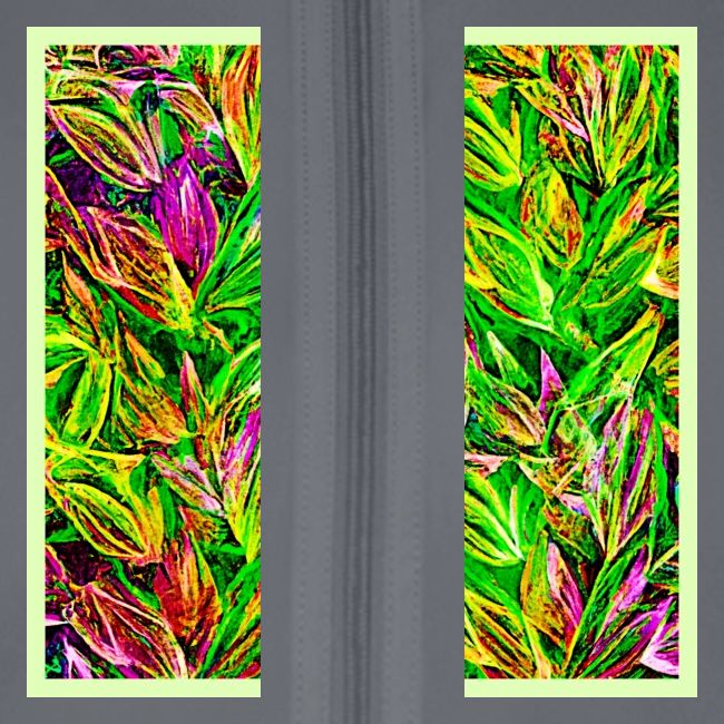 Textured Leaf Garden Art