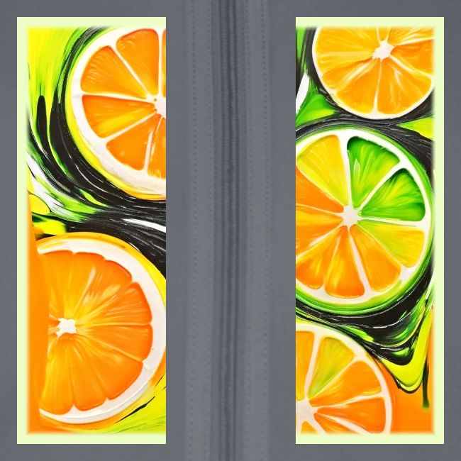 Vibrant Citrus Painting